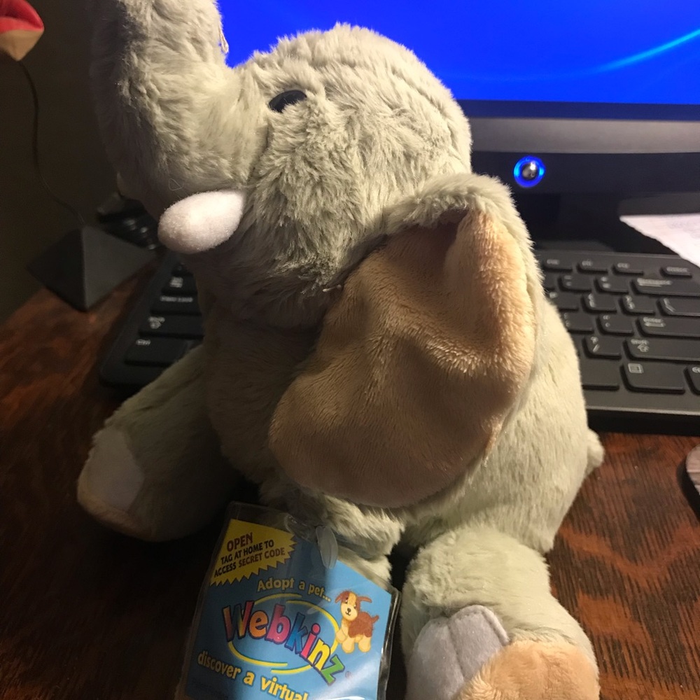 Webkinz elephant